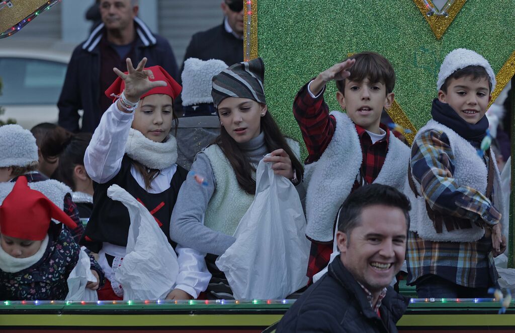 Fotos de la cabalgata de los Reyes Magos en Algeciras