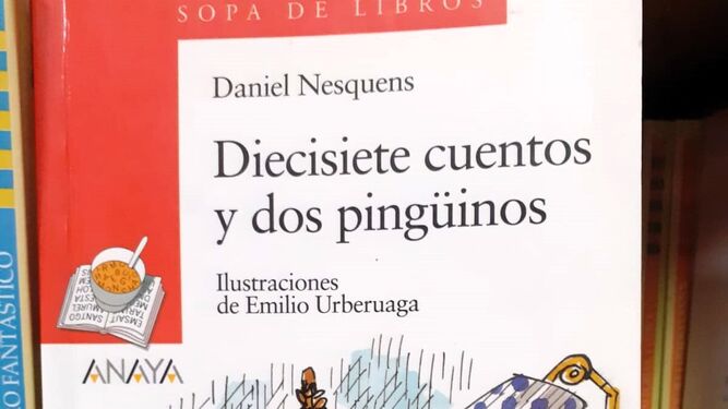 La portada de 'Diecisiete cuentos y dos pingüinos'