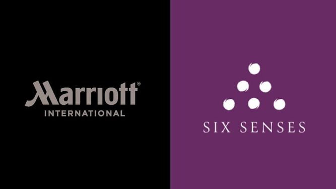 Logos de Marriott y Six Senses.