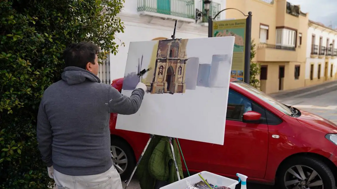 Certamen de Pintura Rápida al Aire Libre Villa de Los Barrios.