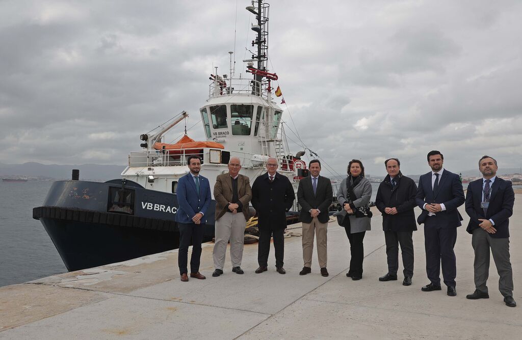 La visita de Carmen Crespo a la Autoridad Portuaria de la Bah&iacute;a de Algeciras, en im&aacute;genes
