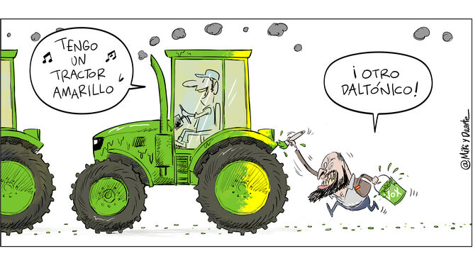 Los tractores y Vox
