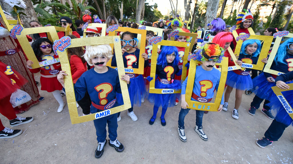 Las fotos del primer pasacalles escolar del Carnaval Especial