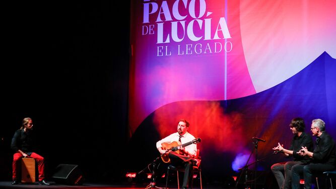 Antonio Rey, durante el concierto en Bogotá.