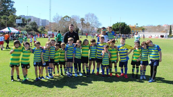 Una jornada de cantera con el San Roque Rugby Club como anfitrión