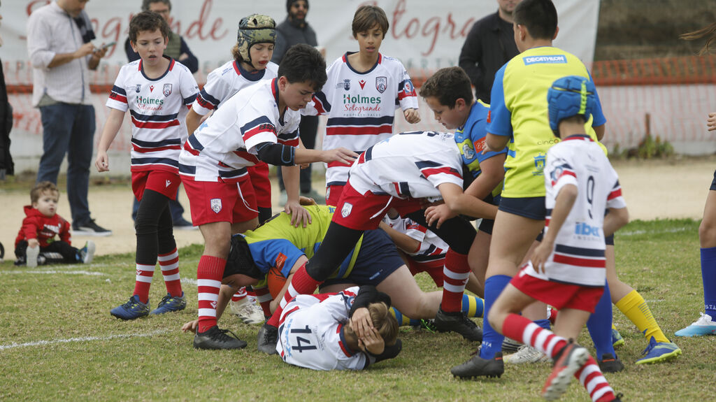 Las fotos de la Jornada de escuelas de rugby en Pueblo Nuevo de Guadiaro