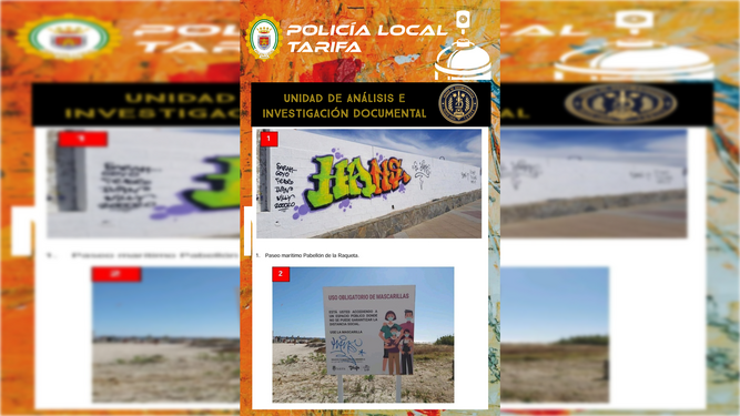 Informe de la Unidad de Análisis e Investigación Documental de la Policía Local de Tarifa.