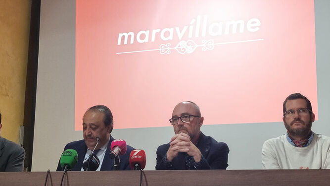 Imagen de la presentación en el Campus de Jerez de la UCA  de la primera edición de Maravíllame
