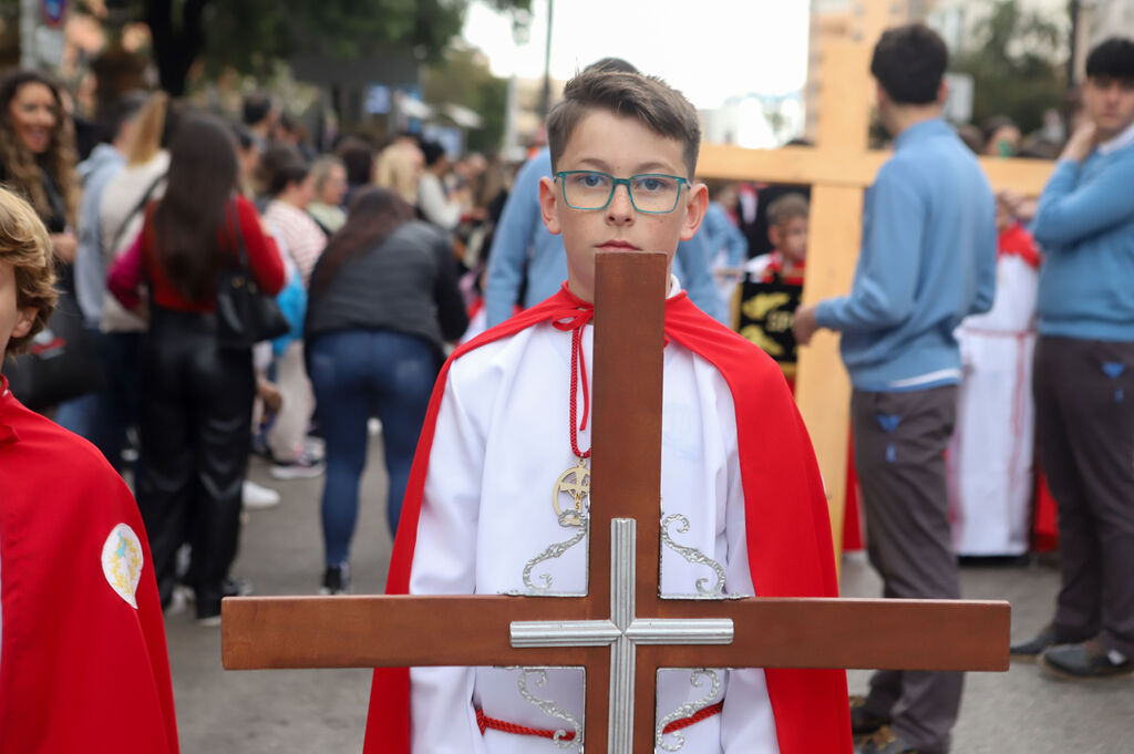 Fotos de la procesi&oacute;n infantil del colegio Nuestra Se&ntilde;ora de los Milagros de Algeciras
