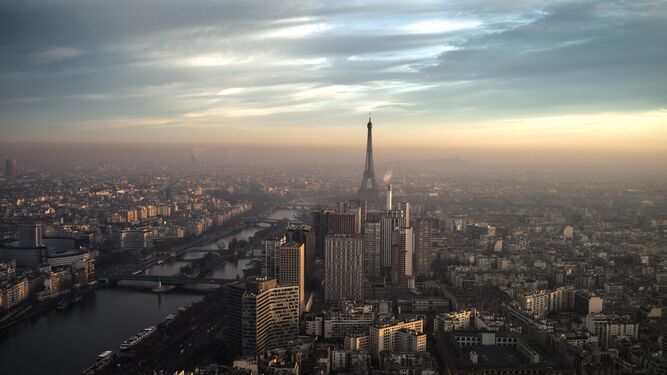 Una vista general de París.