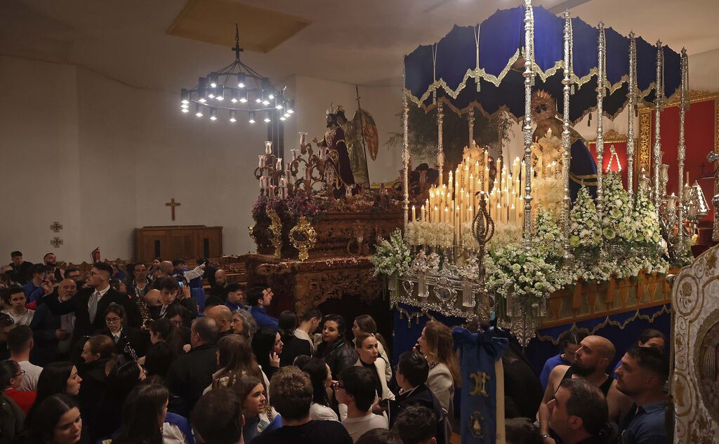 Fotos del Domingo de Ramos en Algeciras: La Borriquita y Oraci&oacute;n en el Huerto