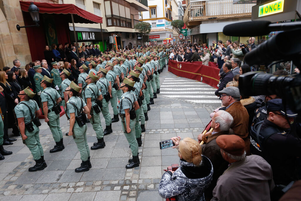 Fotos del Lunes Santo en Algeciras: Desfile de la Legi&oacute;n