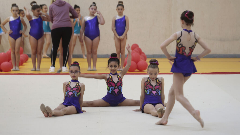Las fotos de la jornada comarcal de gimnasia r&iacute;tmica en Tarifa