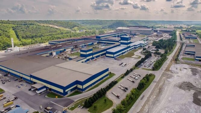 Fábrica de Acerinox en Estados Unidos.