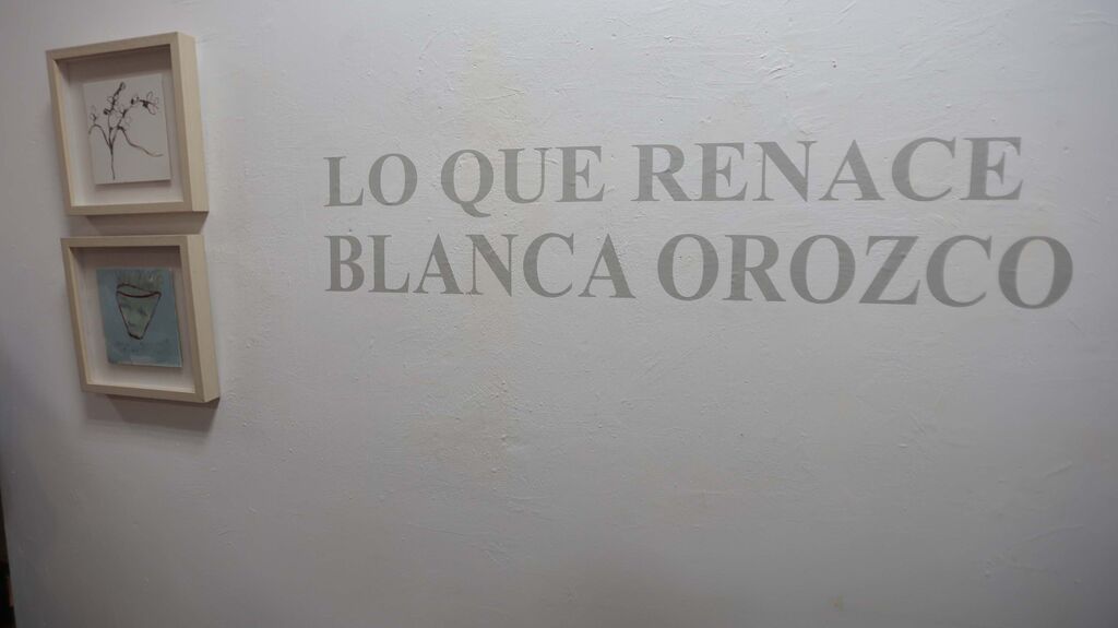 Las fotos de la inauguraci&oacute;n de la exposici&oacute;n de Blanca Orozco "Lo que renace"